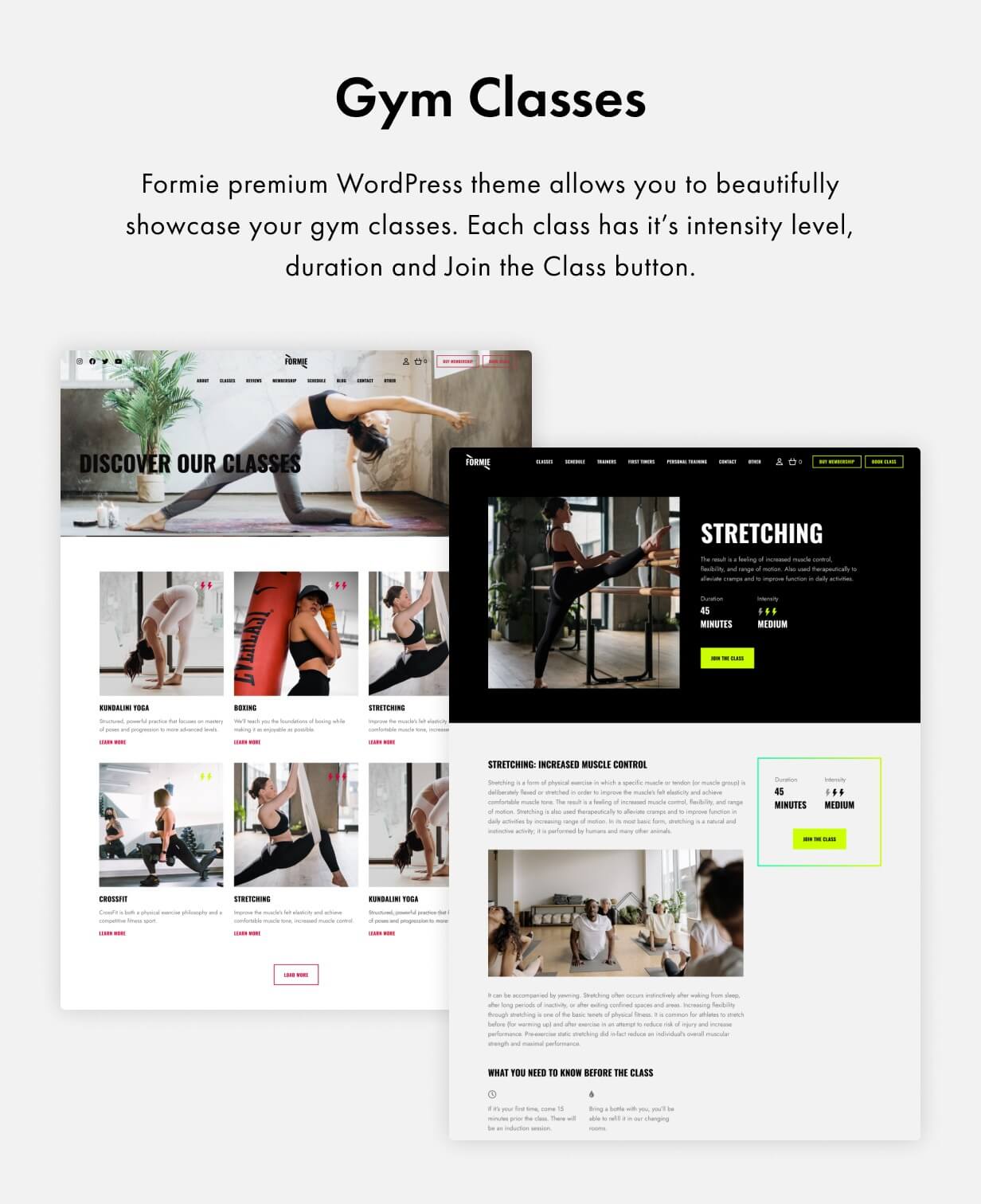 Formie — Fitness Trainer