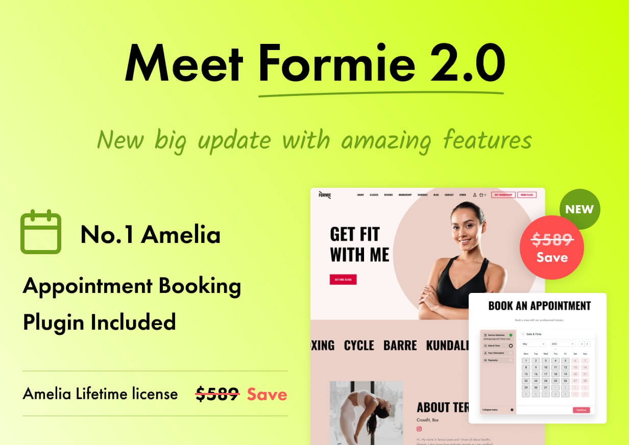Formie — Fitness Trainer