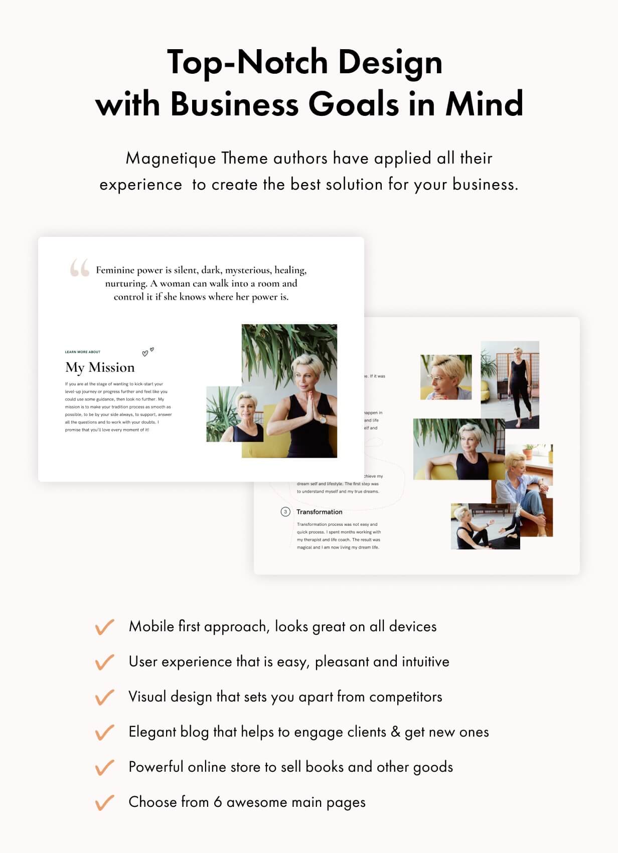 Magnetique WordPress Theme Presentation Image