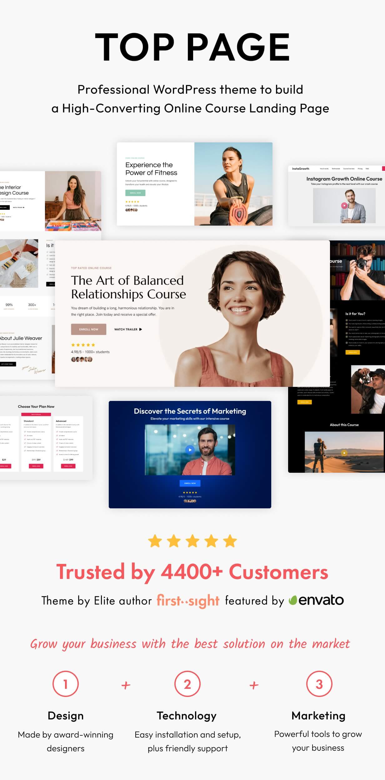 Magnetique WordPress Theme Presentation Image